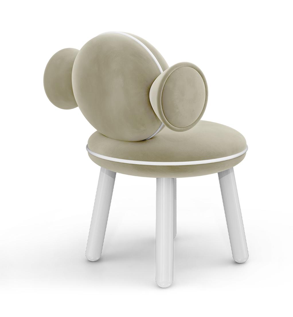 Lollipop Puff Chair (Cream)