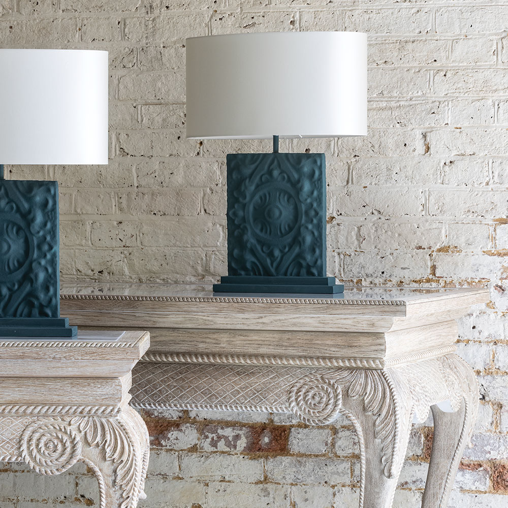 Piastrella Black Jade Table Lamp