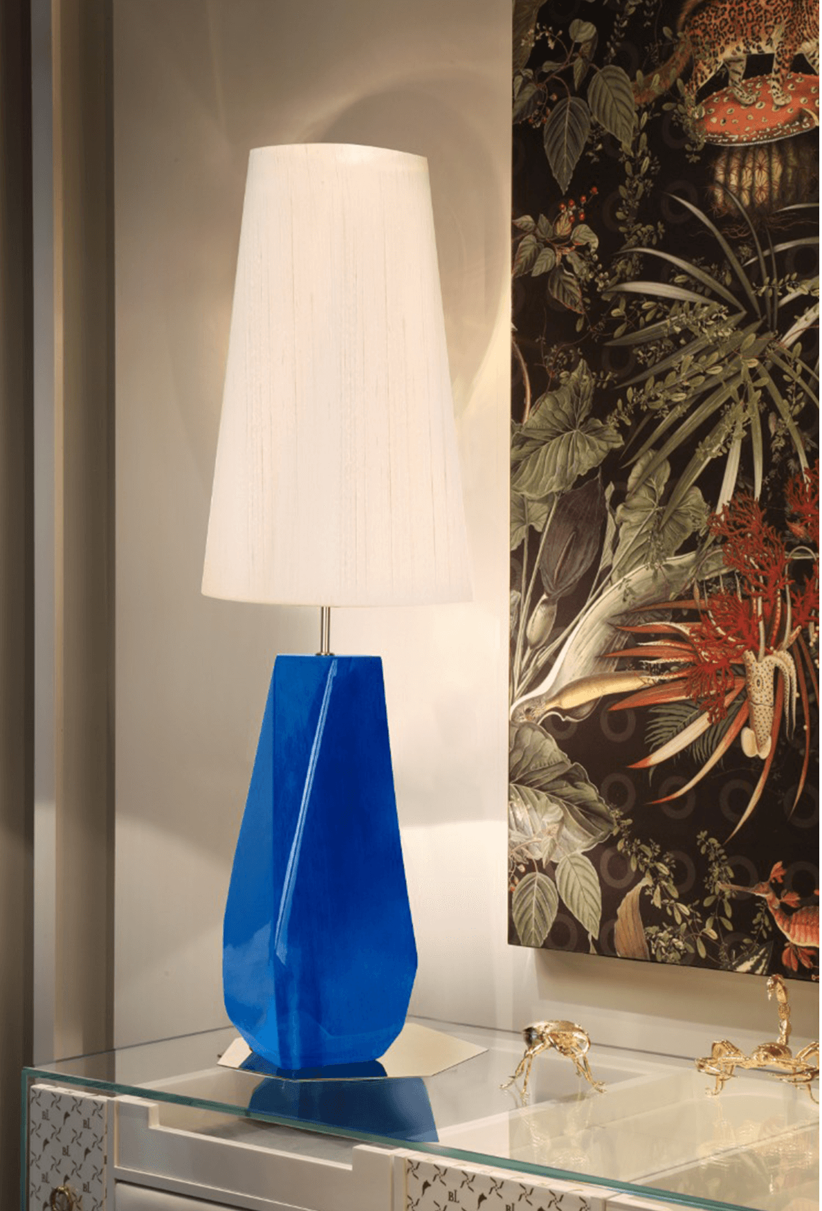 Essence Blue Table Lamp