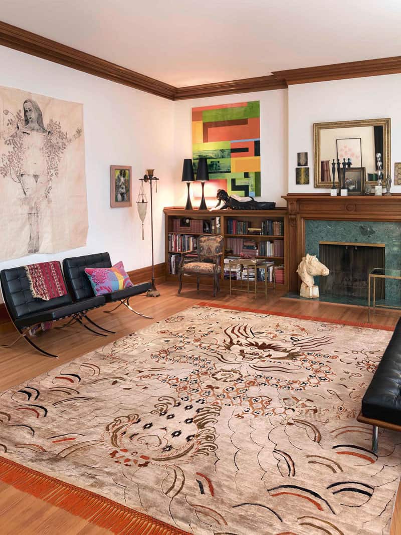 Dragon Orange / Cream Rug