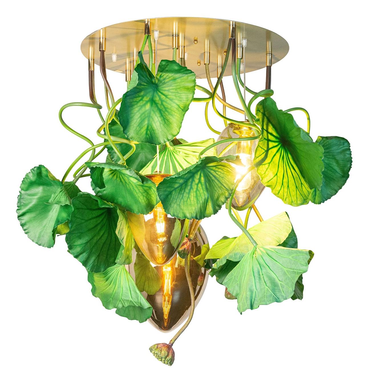 Dichondra Round Artisan Chandelier