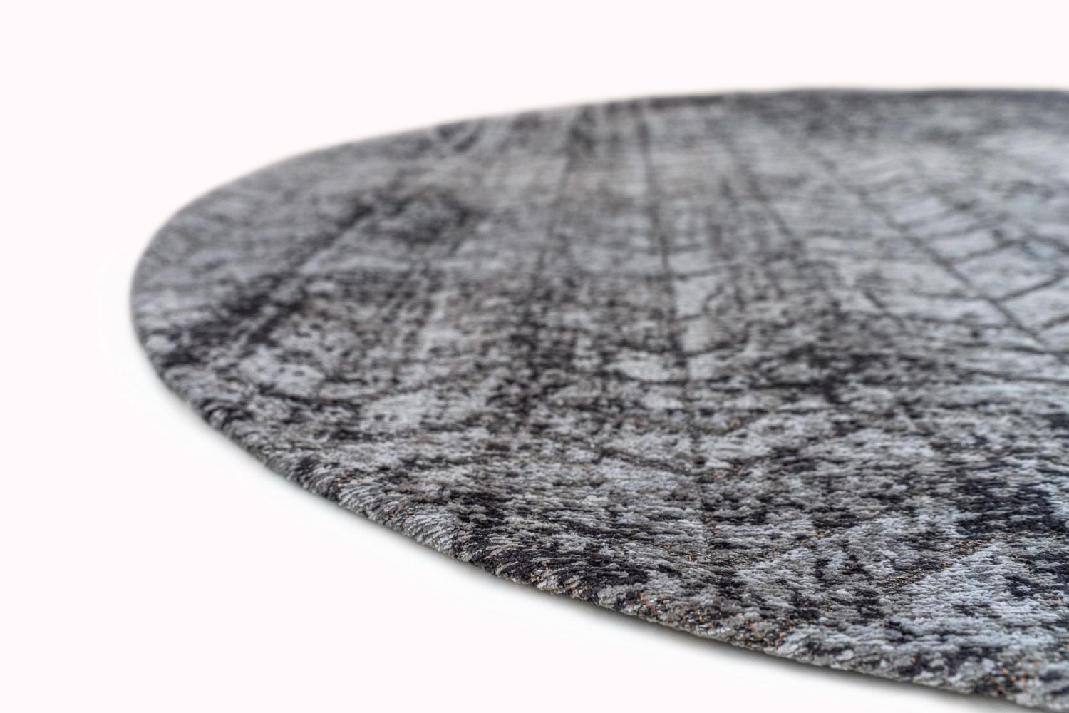 Harlem Contrast Round Rug | Size: Ø 140 cm