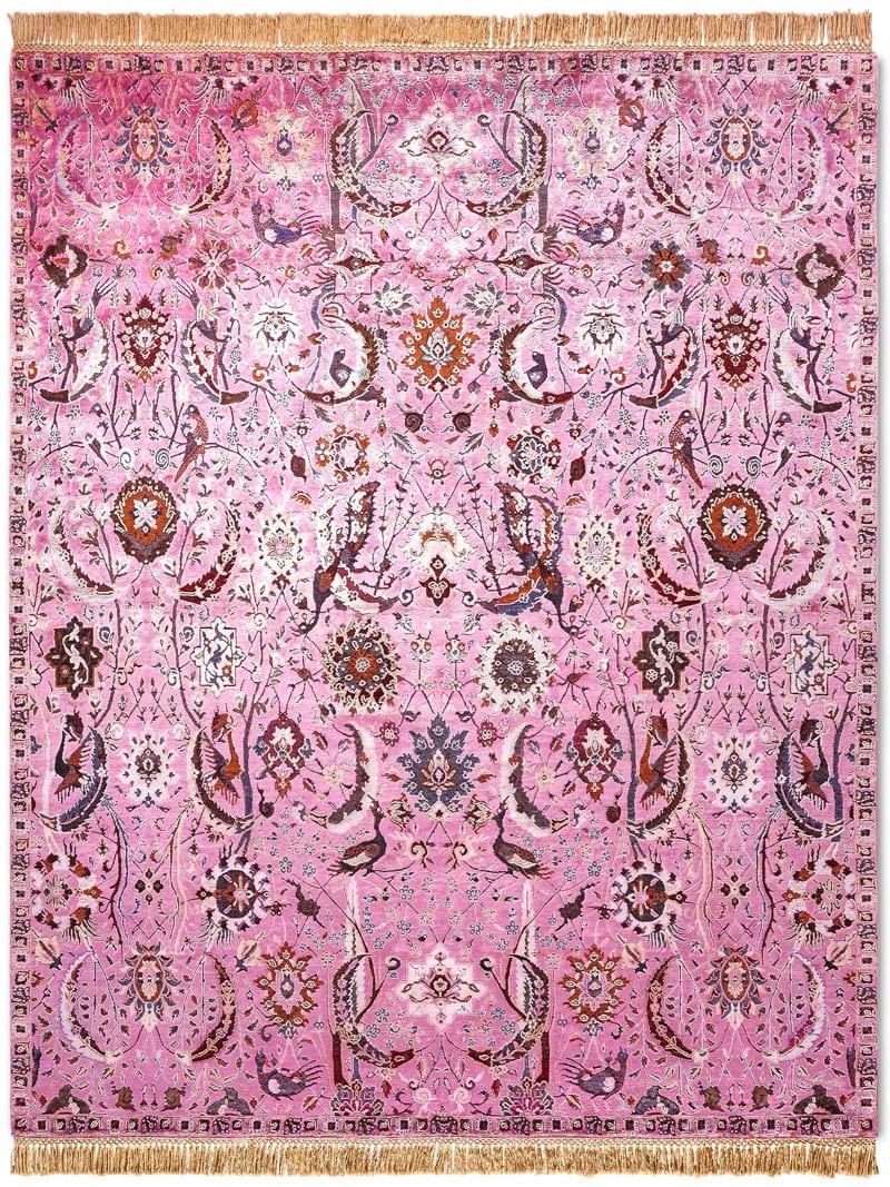 Kerman Pink Rug