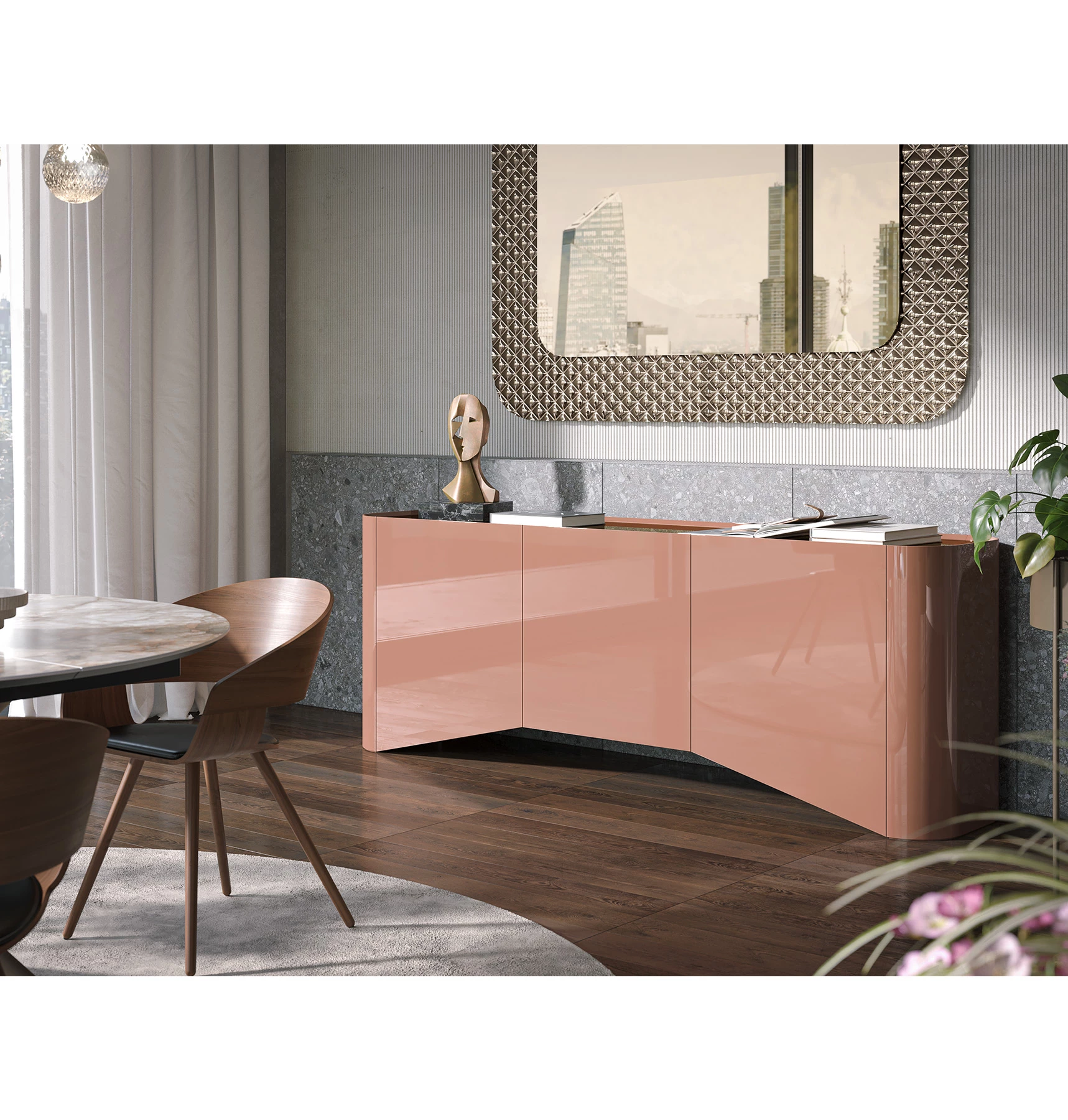 Bonnie Contemporary Sideboard