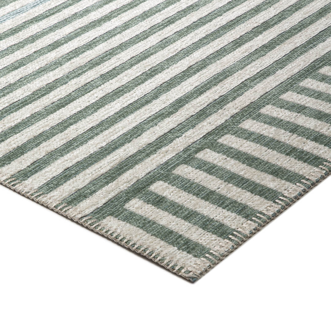 Chantilly Righe Beige Flat-Woven Rug