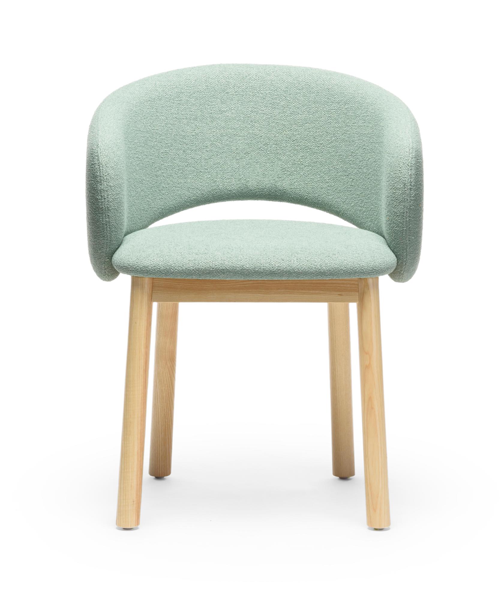 Bel Light Green Ash Wood Chair