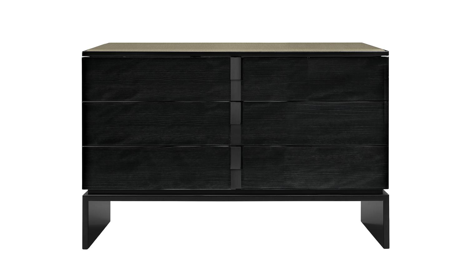 Grandeur Black Dresser | Tabletop: Wood
