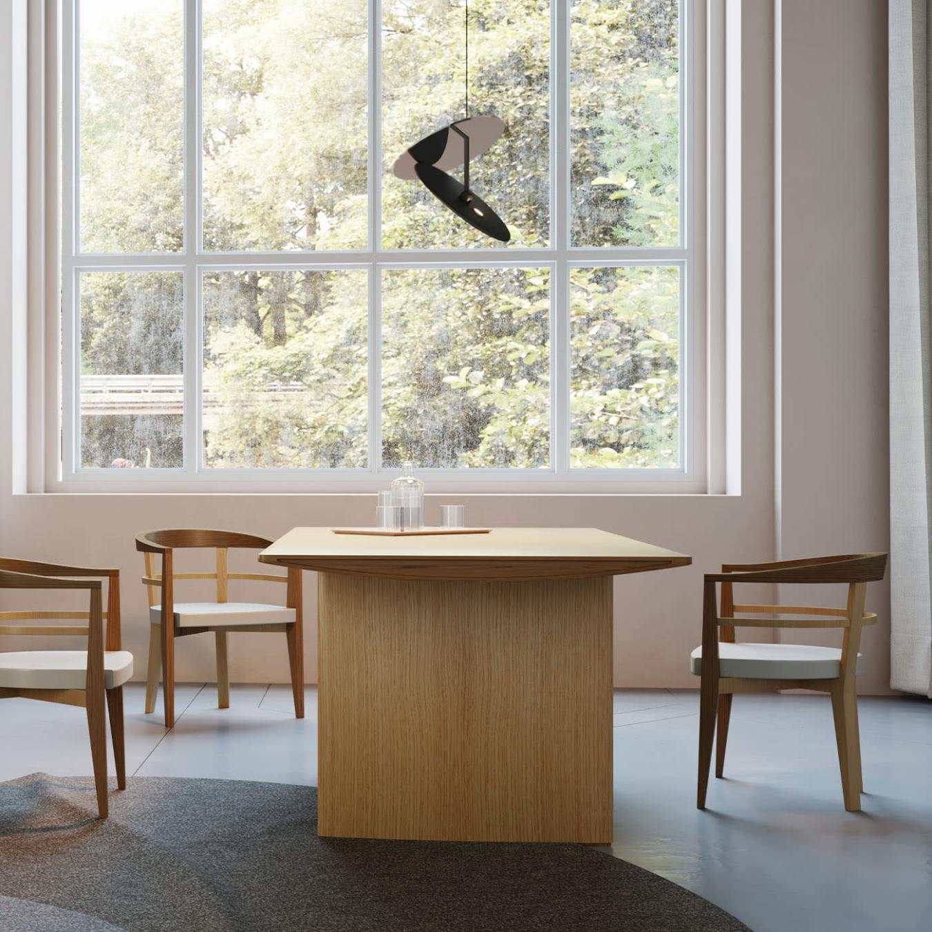 Aero Solid Wood Table