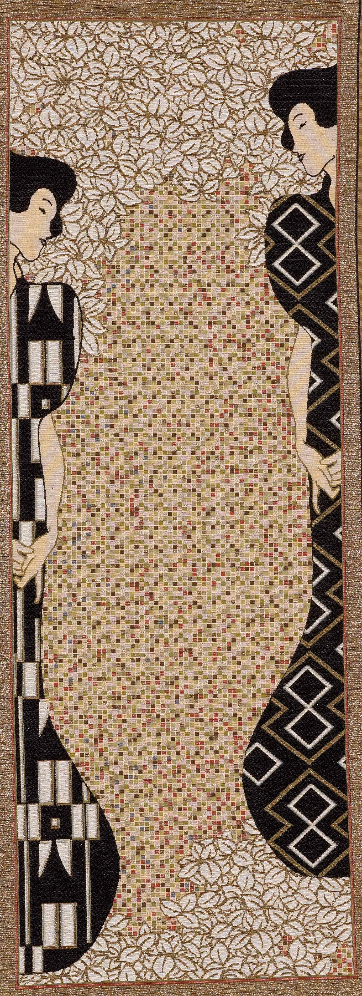 Lady from Klimt Tapestry
