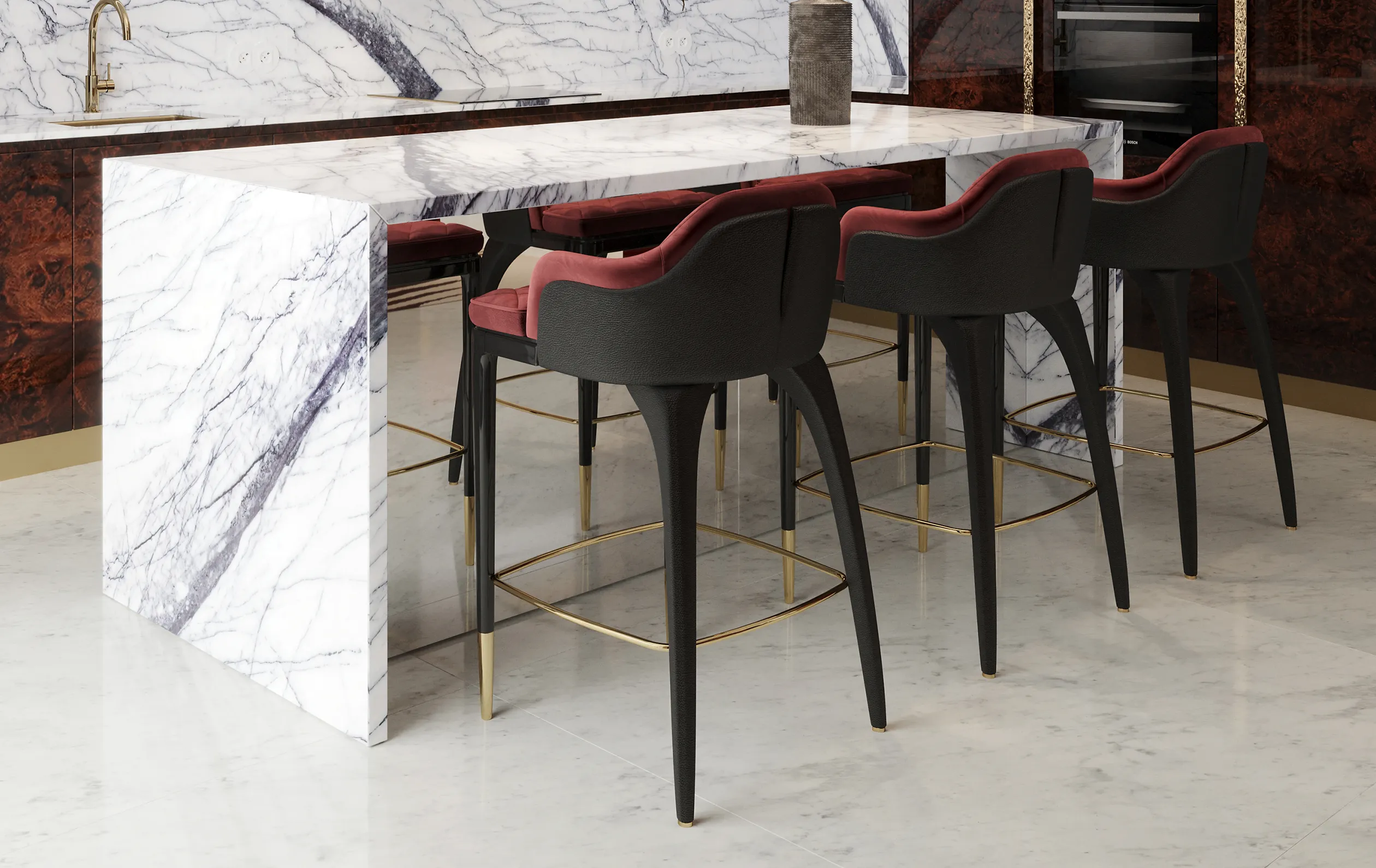 Regal Bar Chair - 1