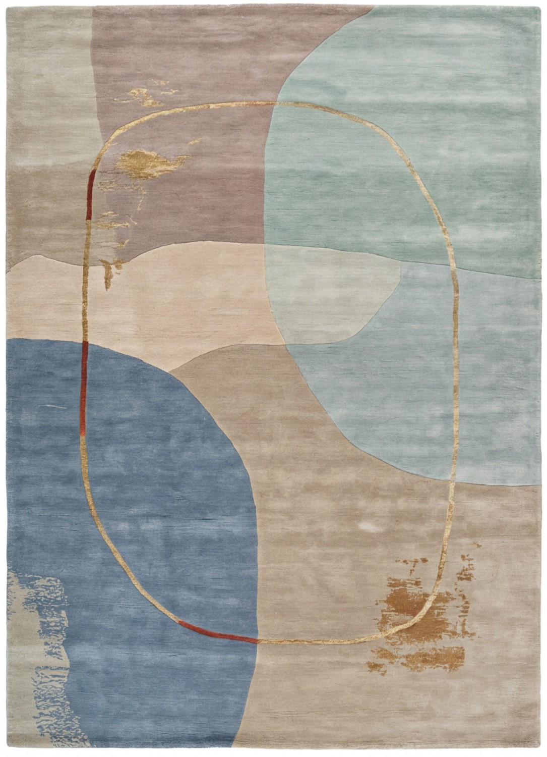 Soft Currents Designer Rug