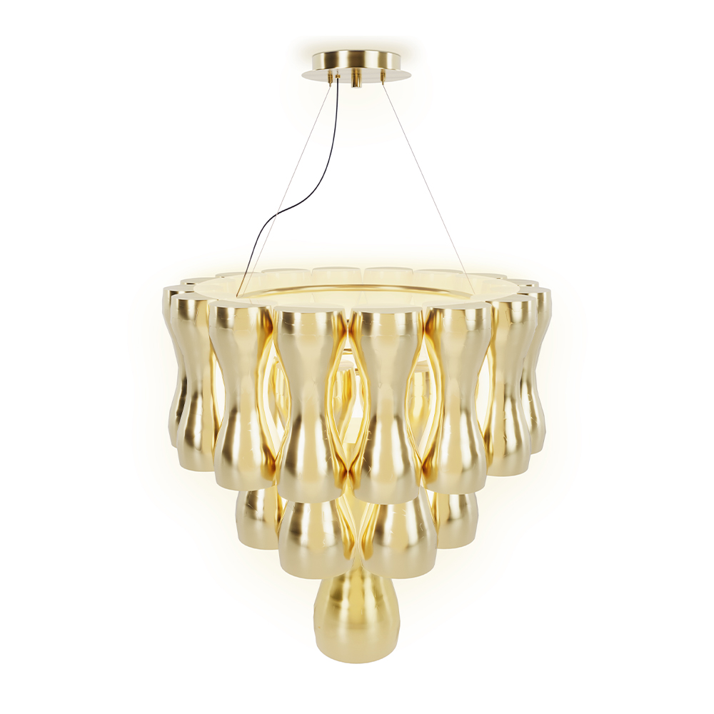 Crown Chandelier Suspension Lamp
