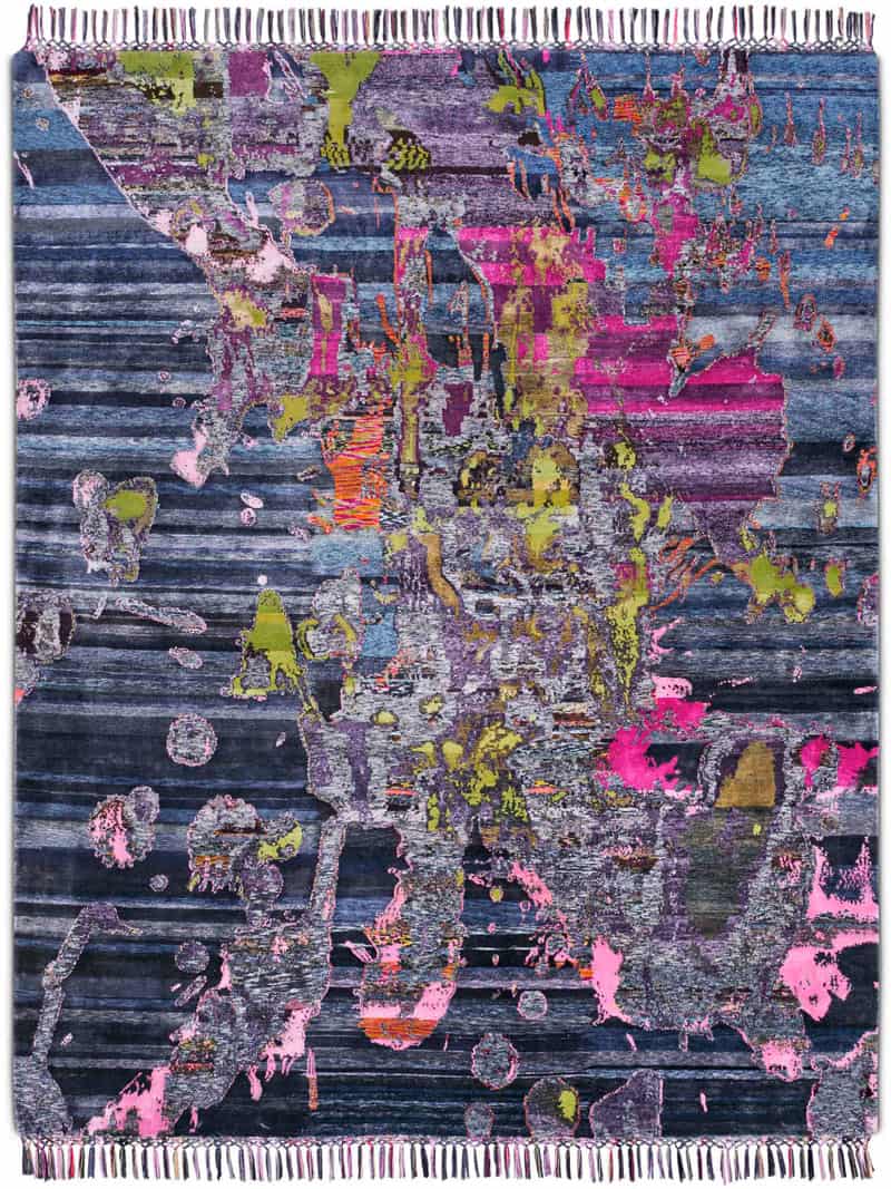 سجادة «إيكو» يدوية الصنع | المقاس: 140 × 210 cm