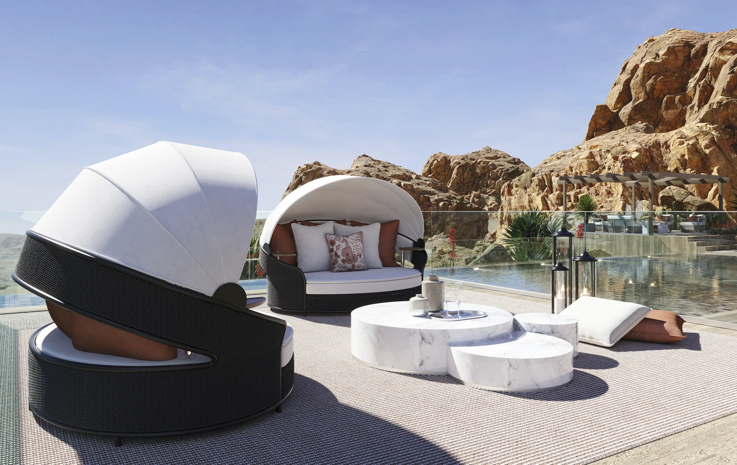 Crown Grey Daybed - 2