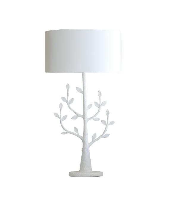 Millana Chalk Finish Table Lamp