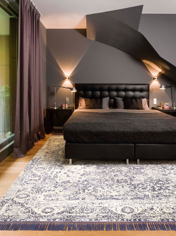 Mauve Grey Rug