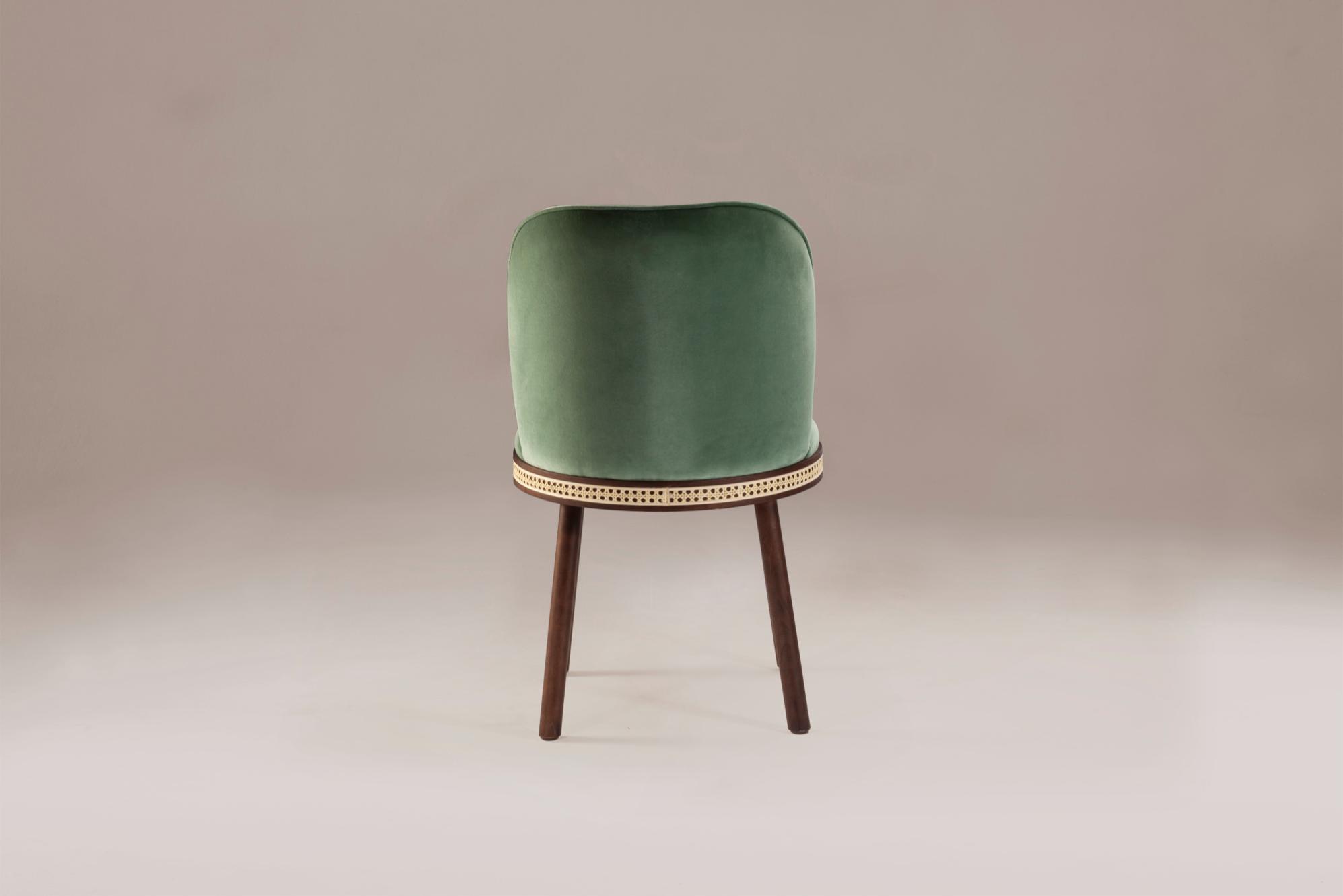 Alma Modern Green Chair