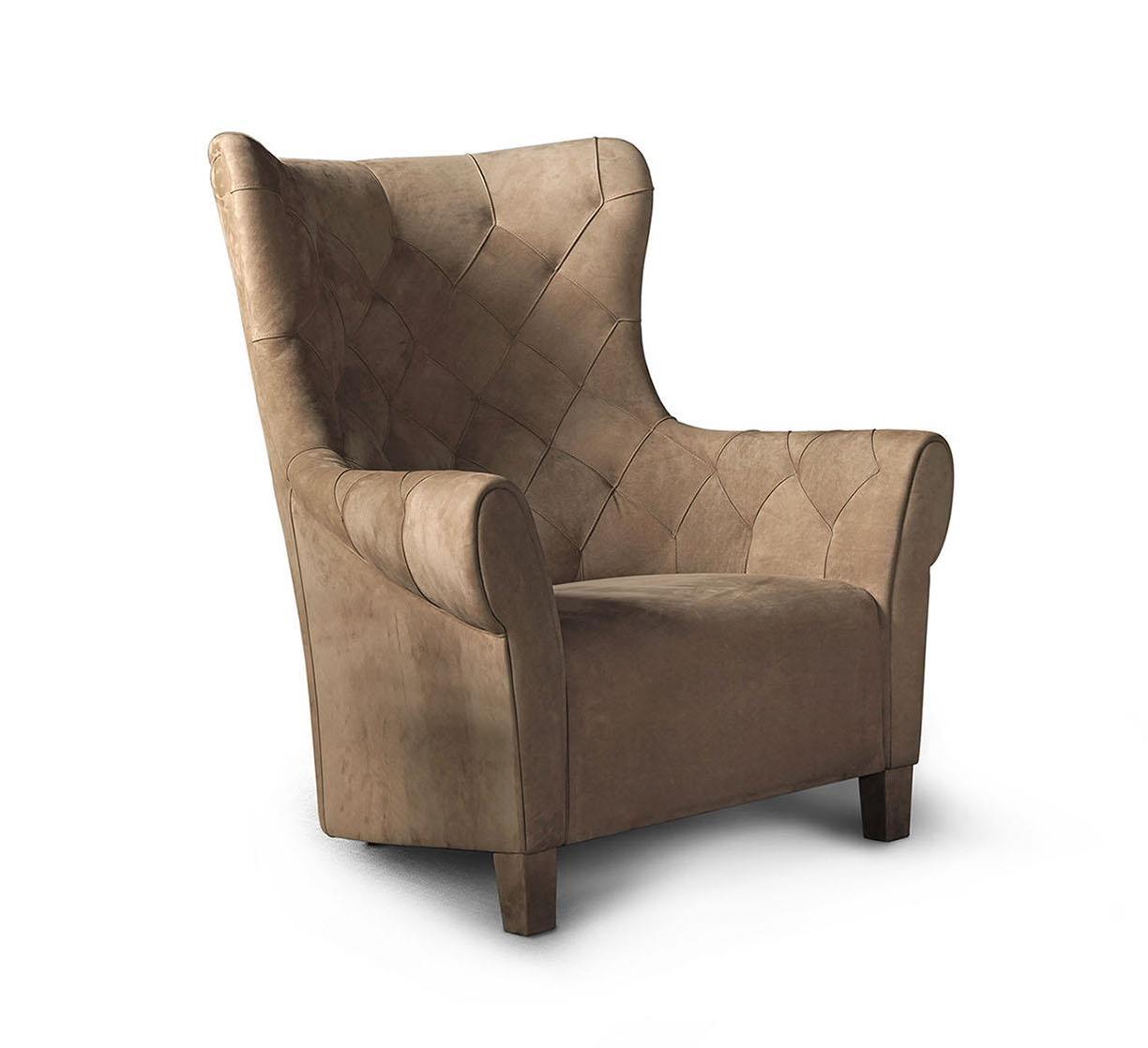 Luxurious Comfort Armchair | Upholstery: Leather