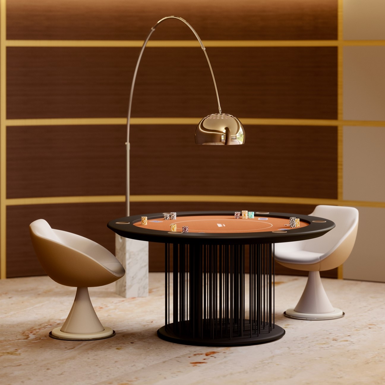 Elegant Swivel Chair - 5
