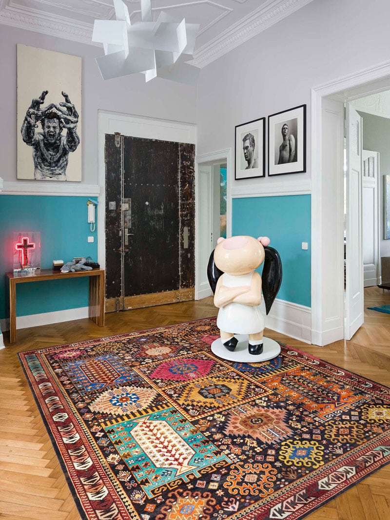 Original Natural Black Rug