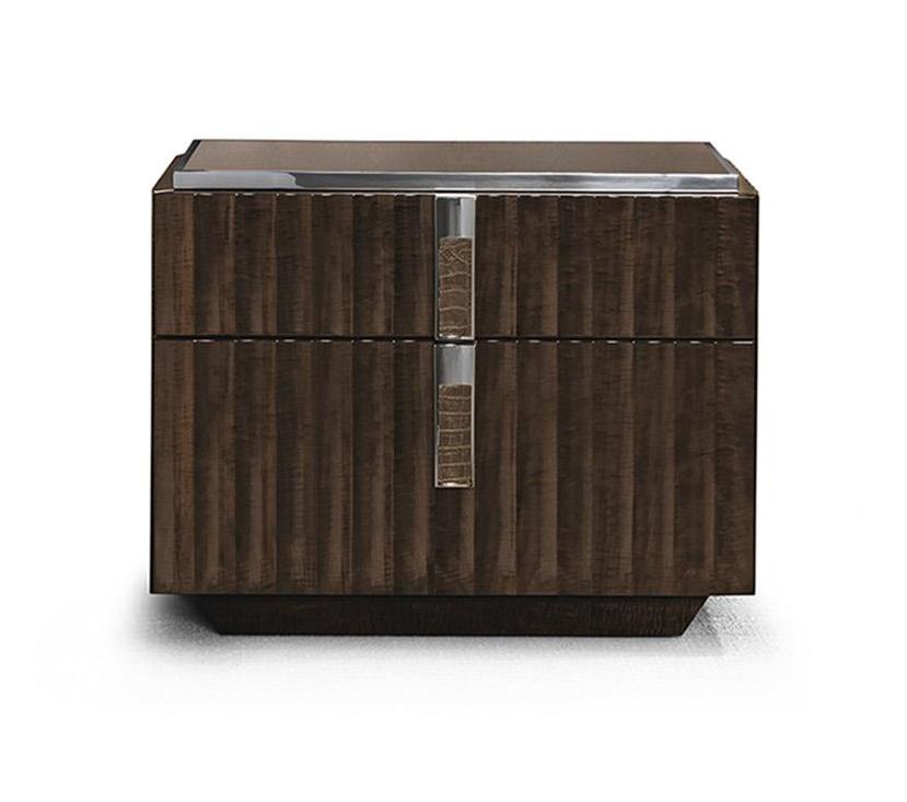 Premium Leather Nightstand