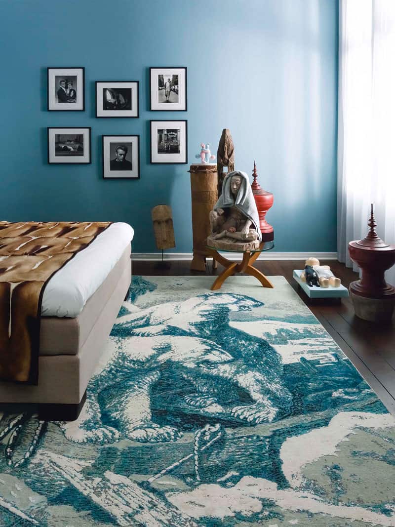 Polar Bear Rug | Size: 170 × 240 cm