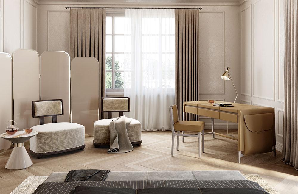 Amerigo Chair | Configuration: Without Armrests | Upholstery: Leather