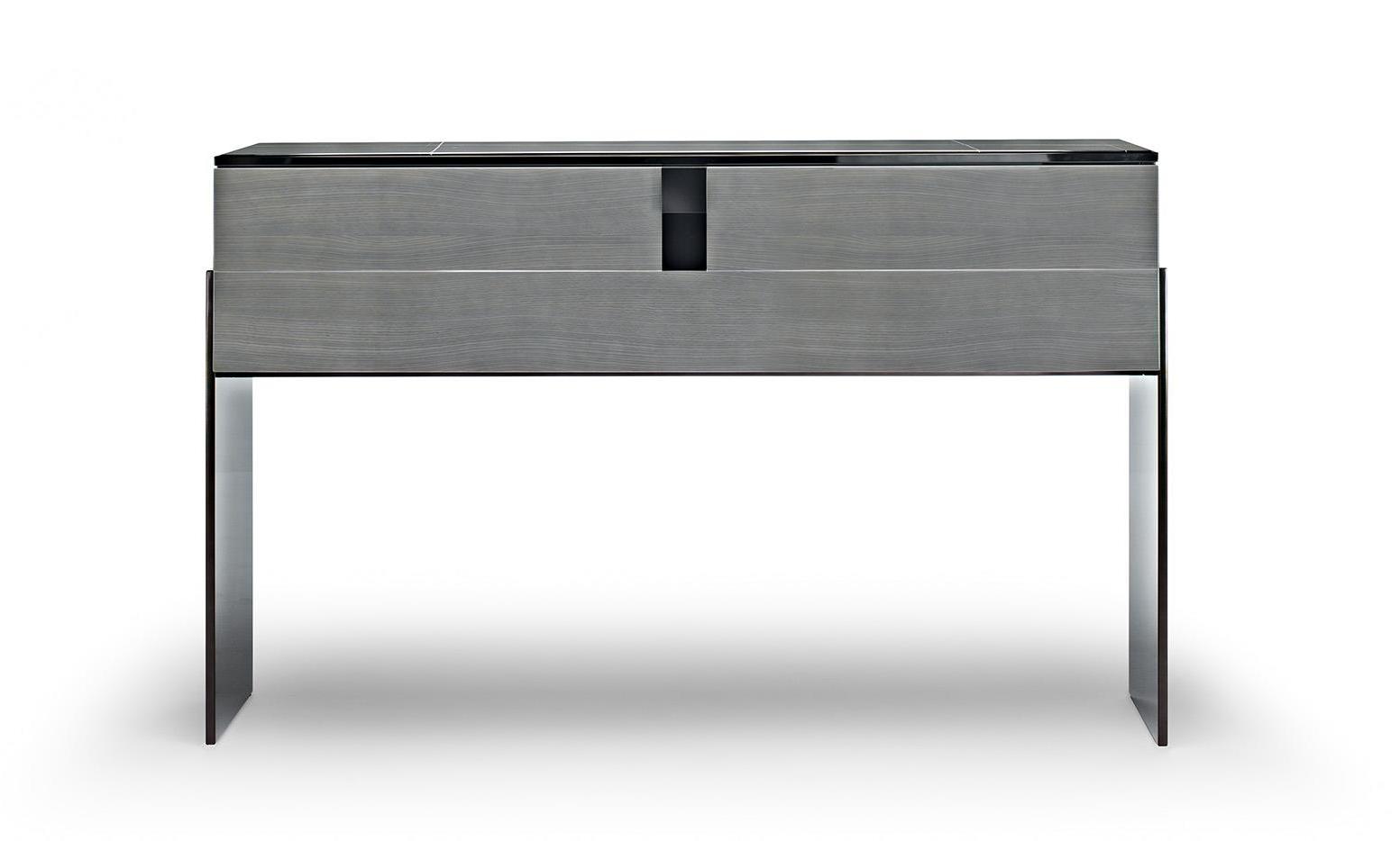 Black/Grey Console Table