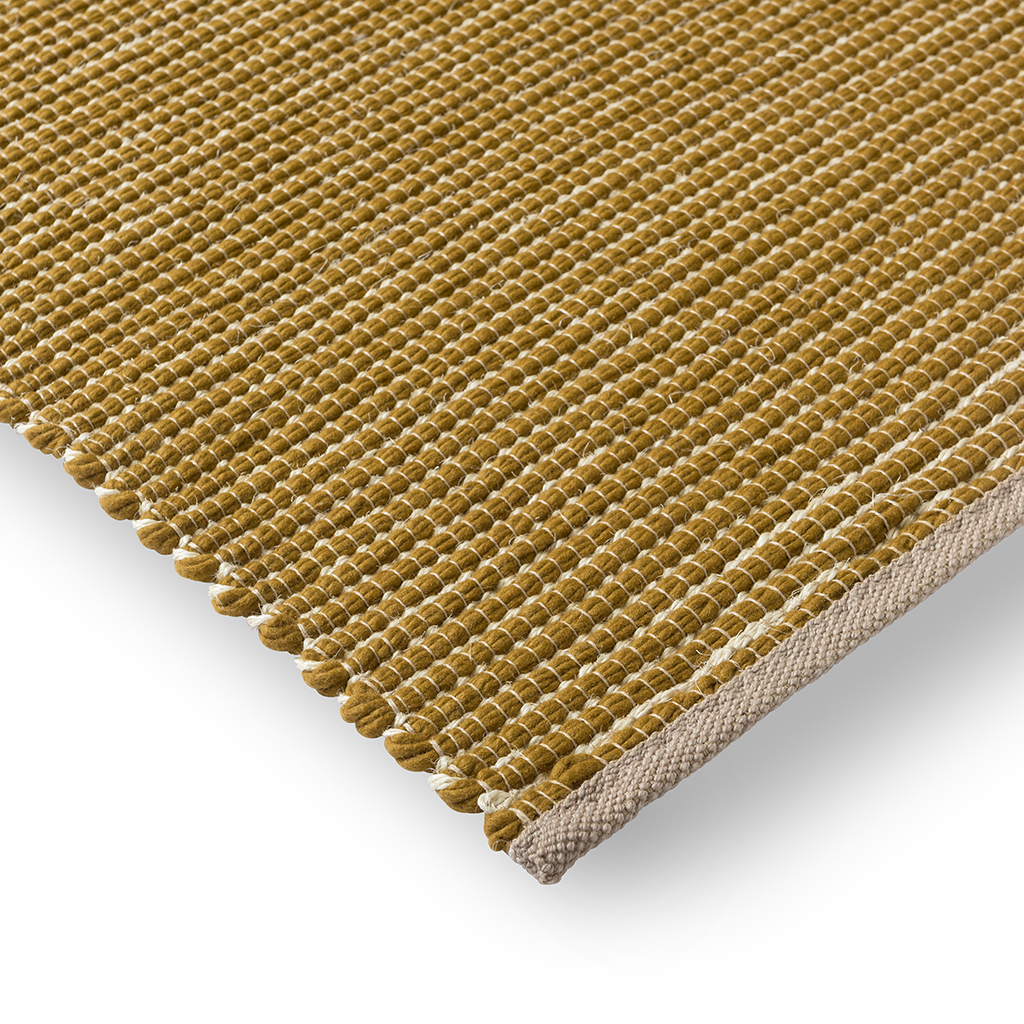 Frame Mustard Rug | Size: 140 × 200 cm