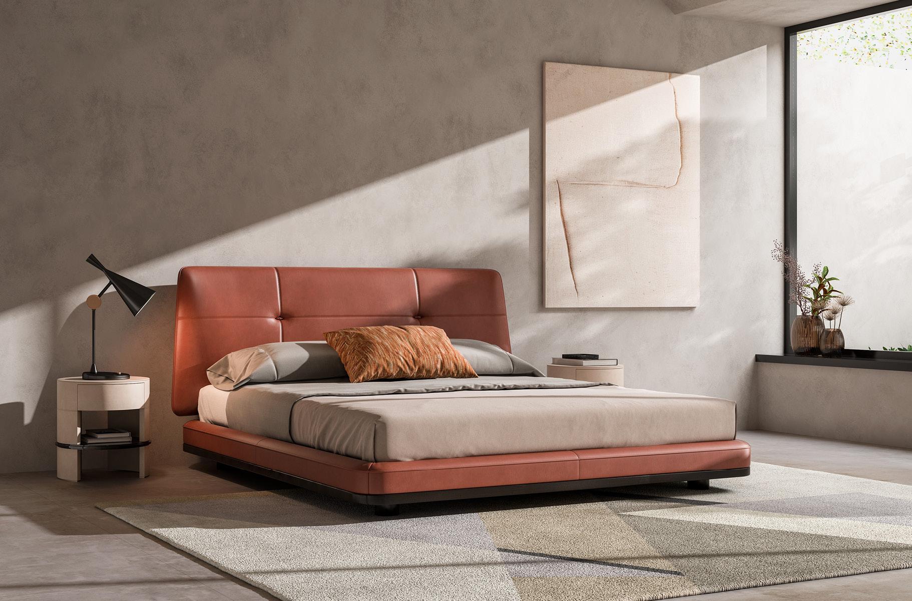 Jackie Bed | Mattress Size: 160 × 200 cm