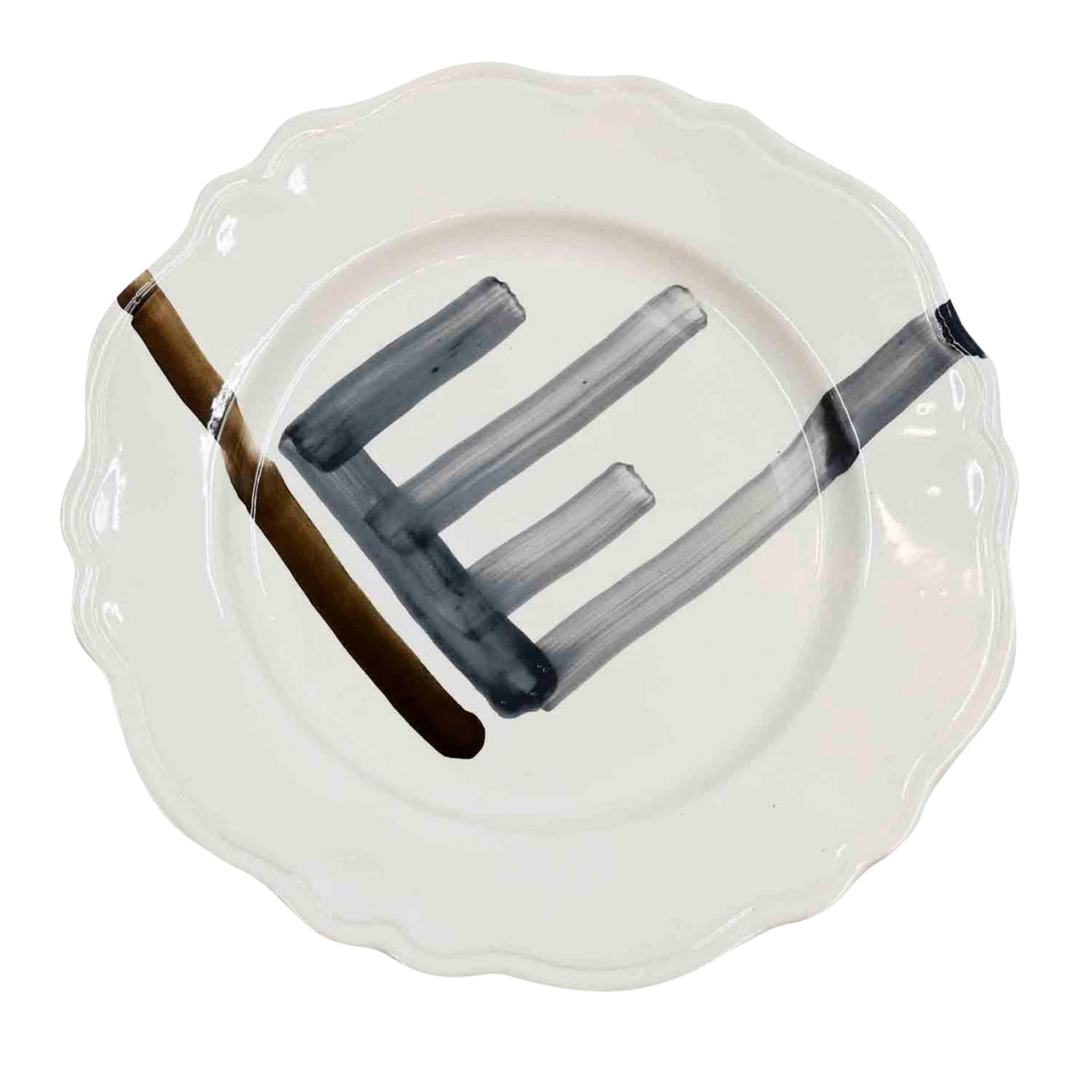 Maison Ceramic Plate