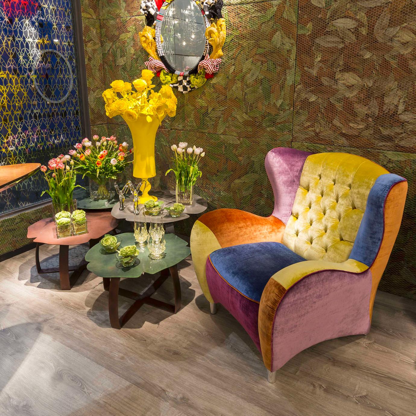 Schinke Multicolor Italian Armchair