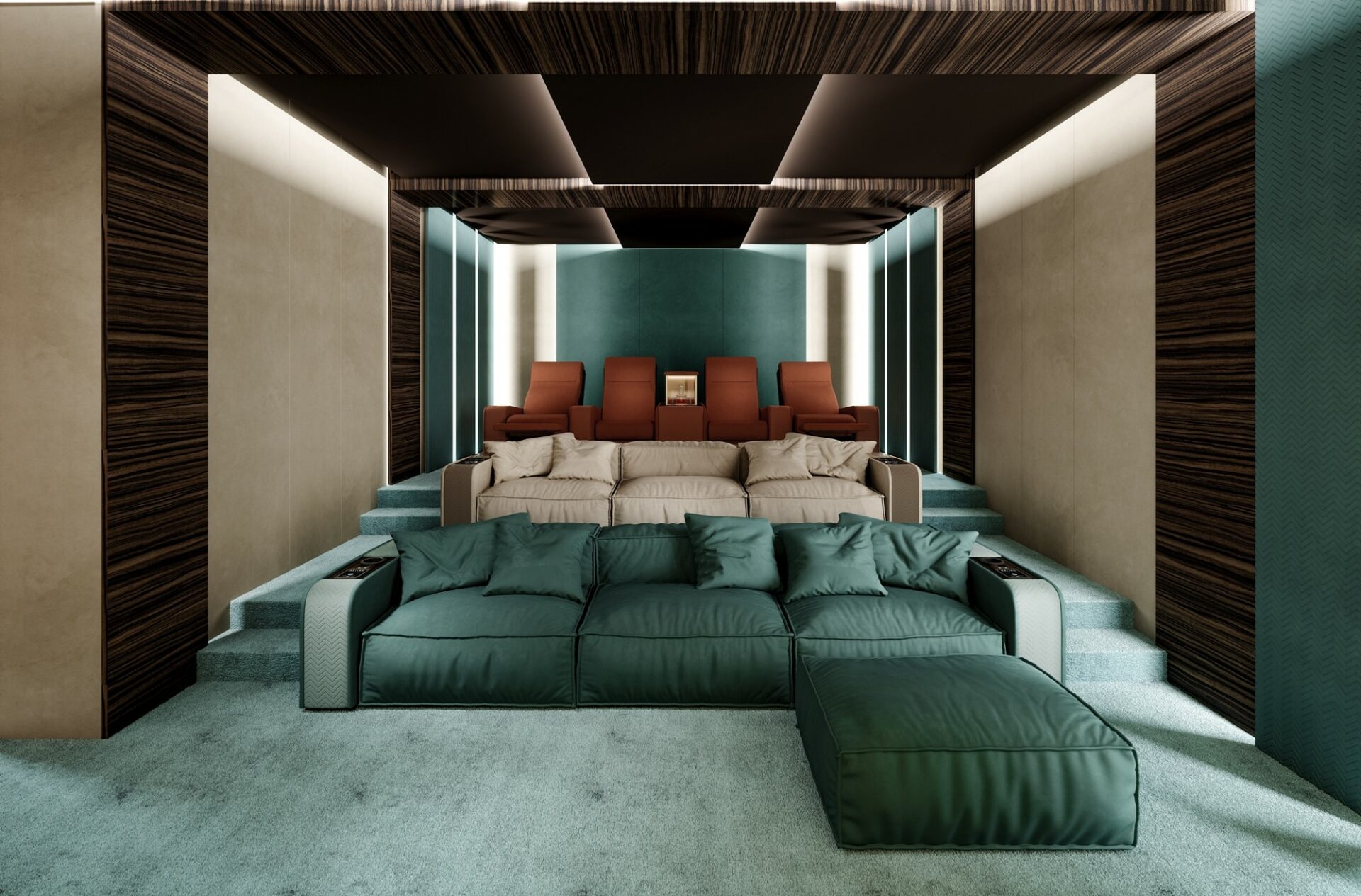 Italian Modular Sofa
