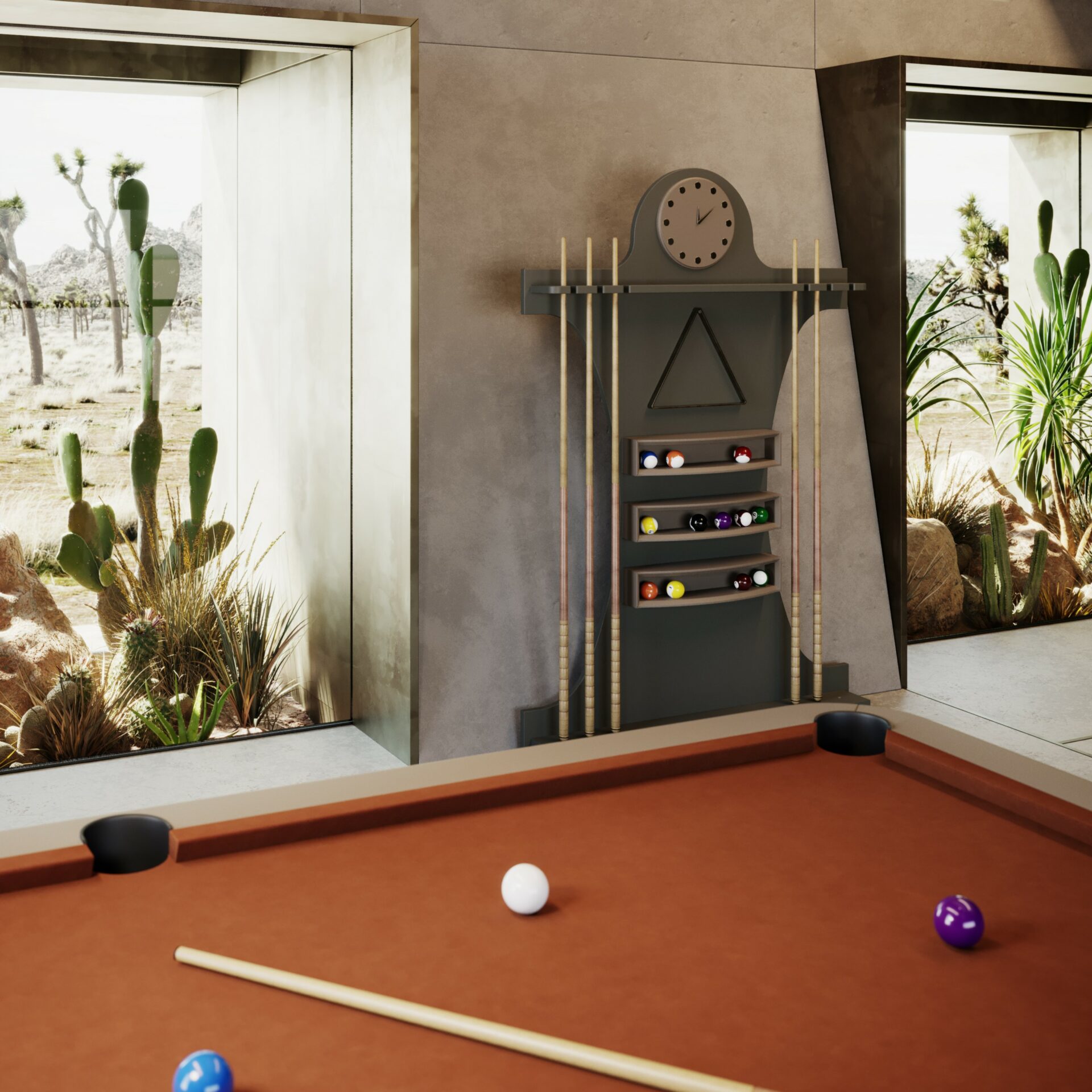 Luxury Cue Rack