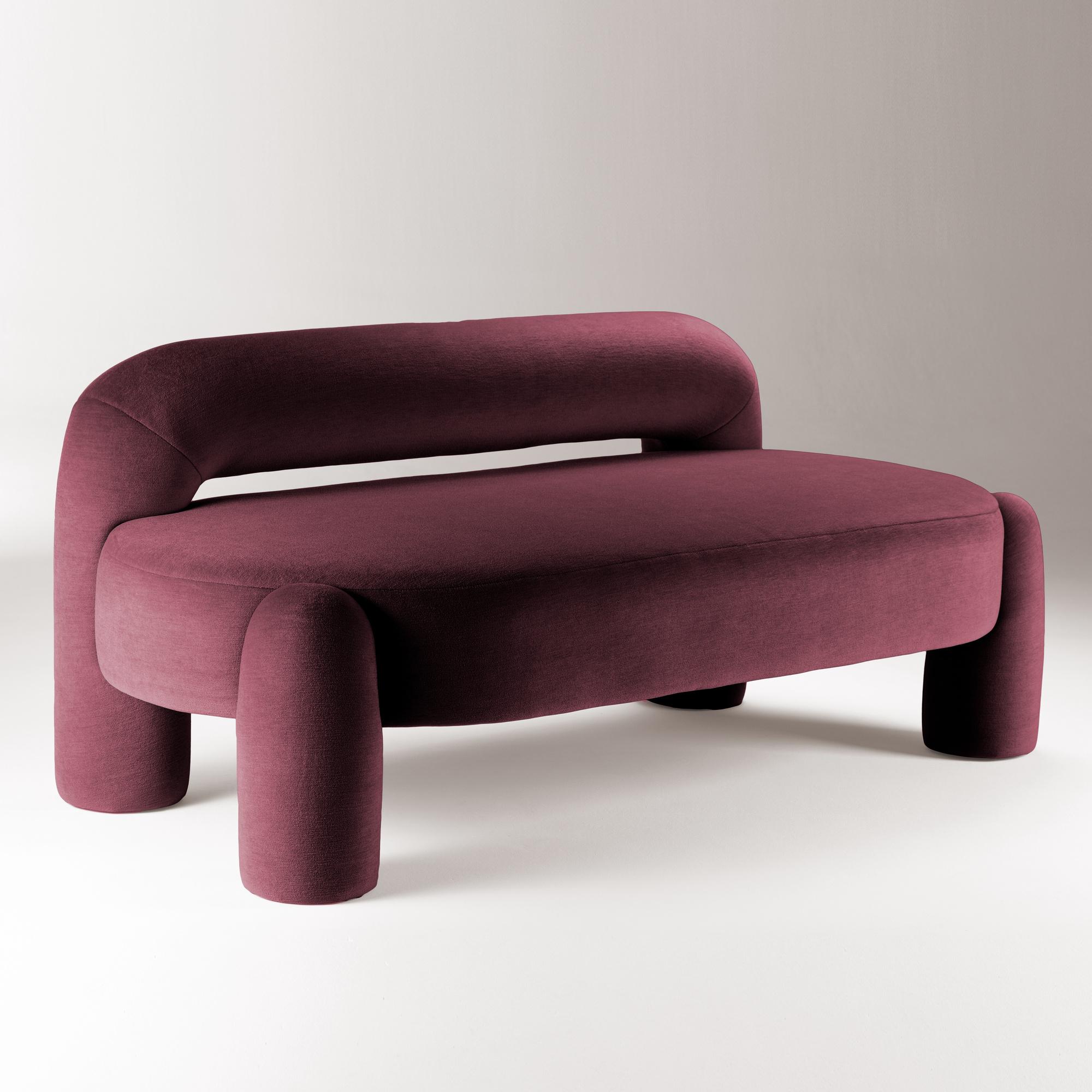 Marlon Purple Bench