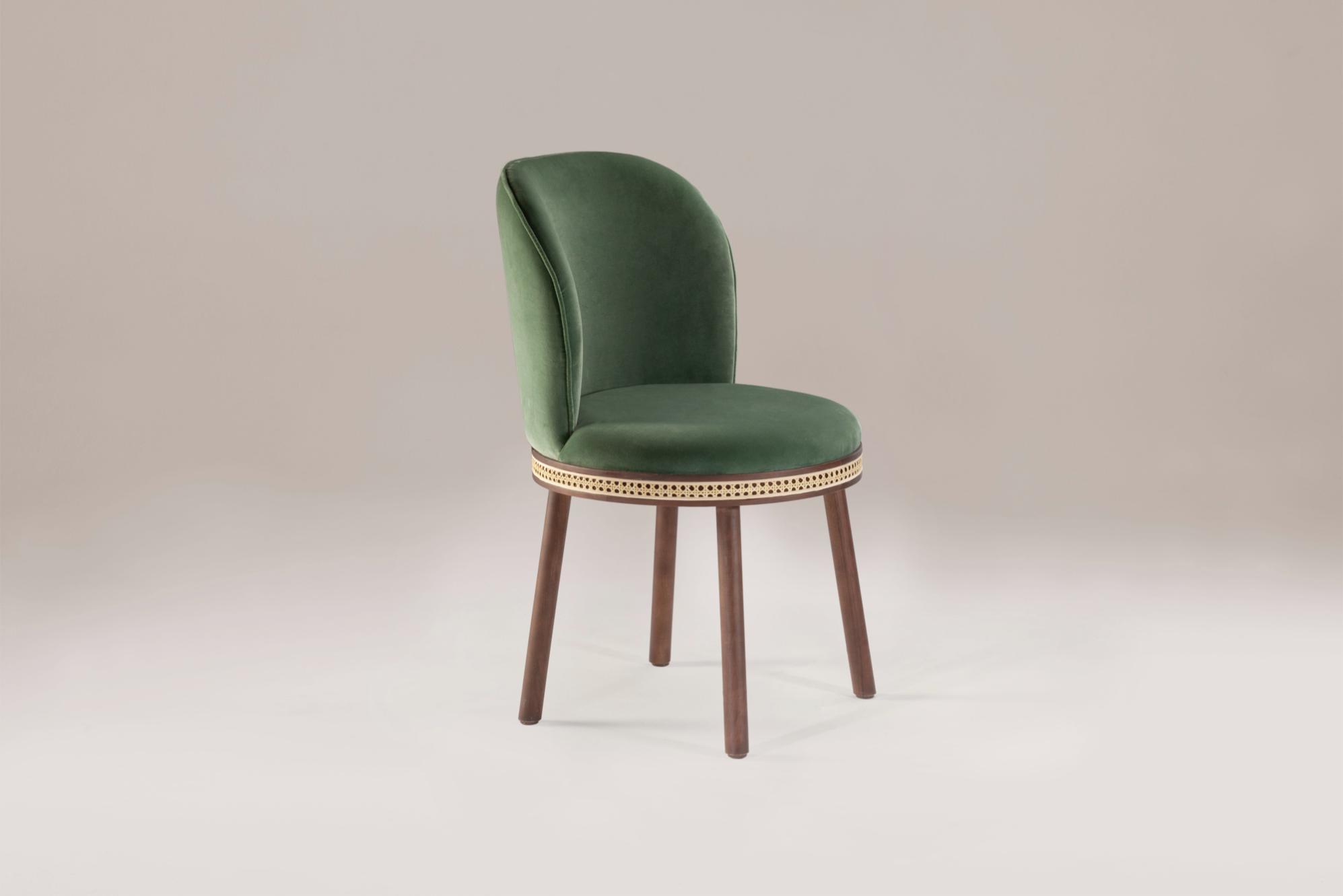Alma Modern Green Chair