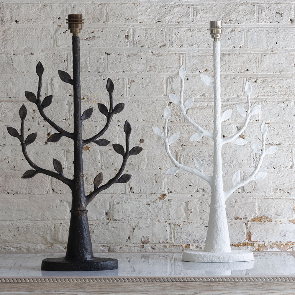 Millana Chalk Finish Table Lamp