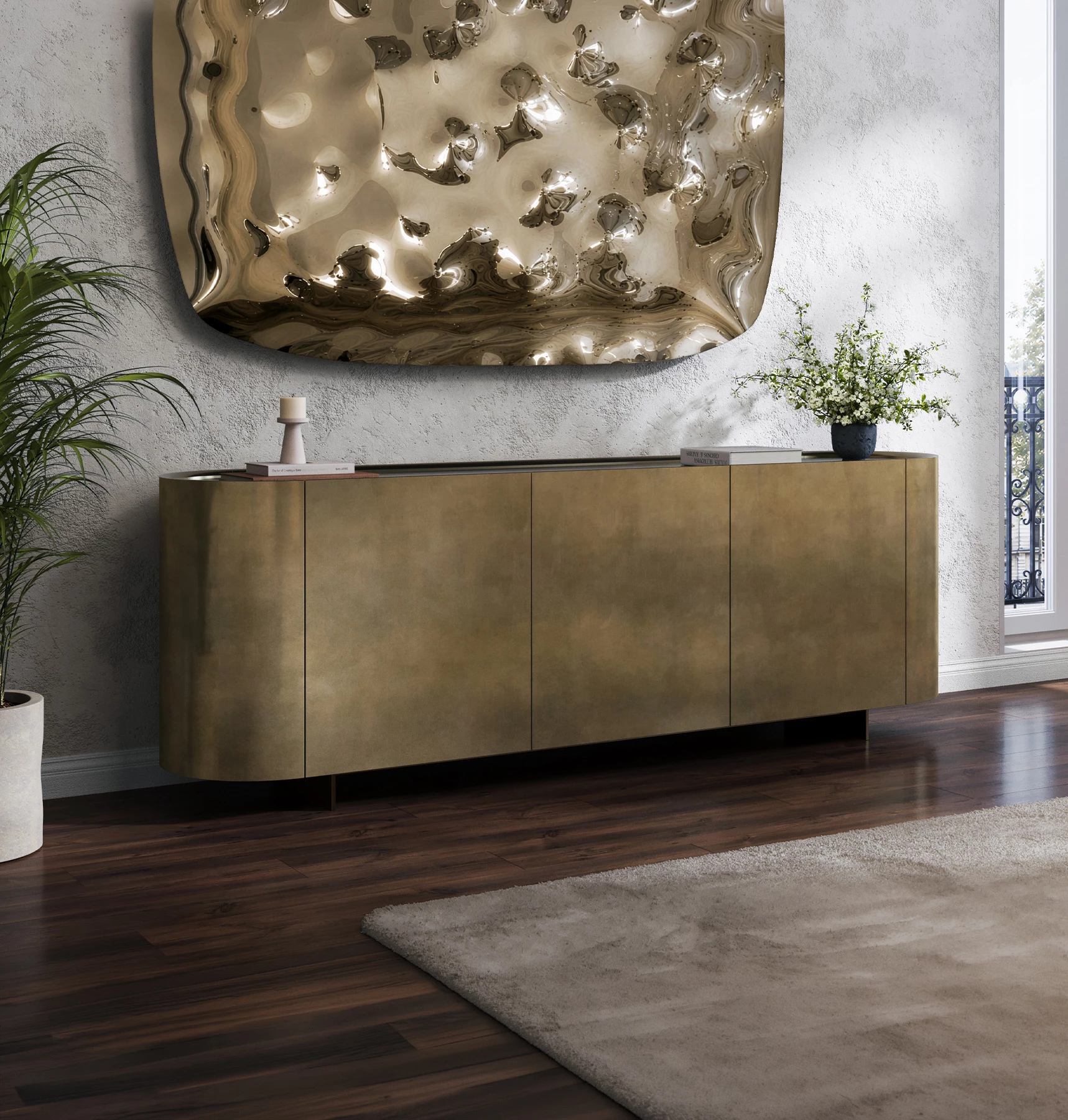Lingotto Modern Sideboard