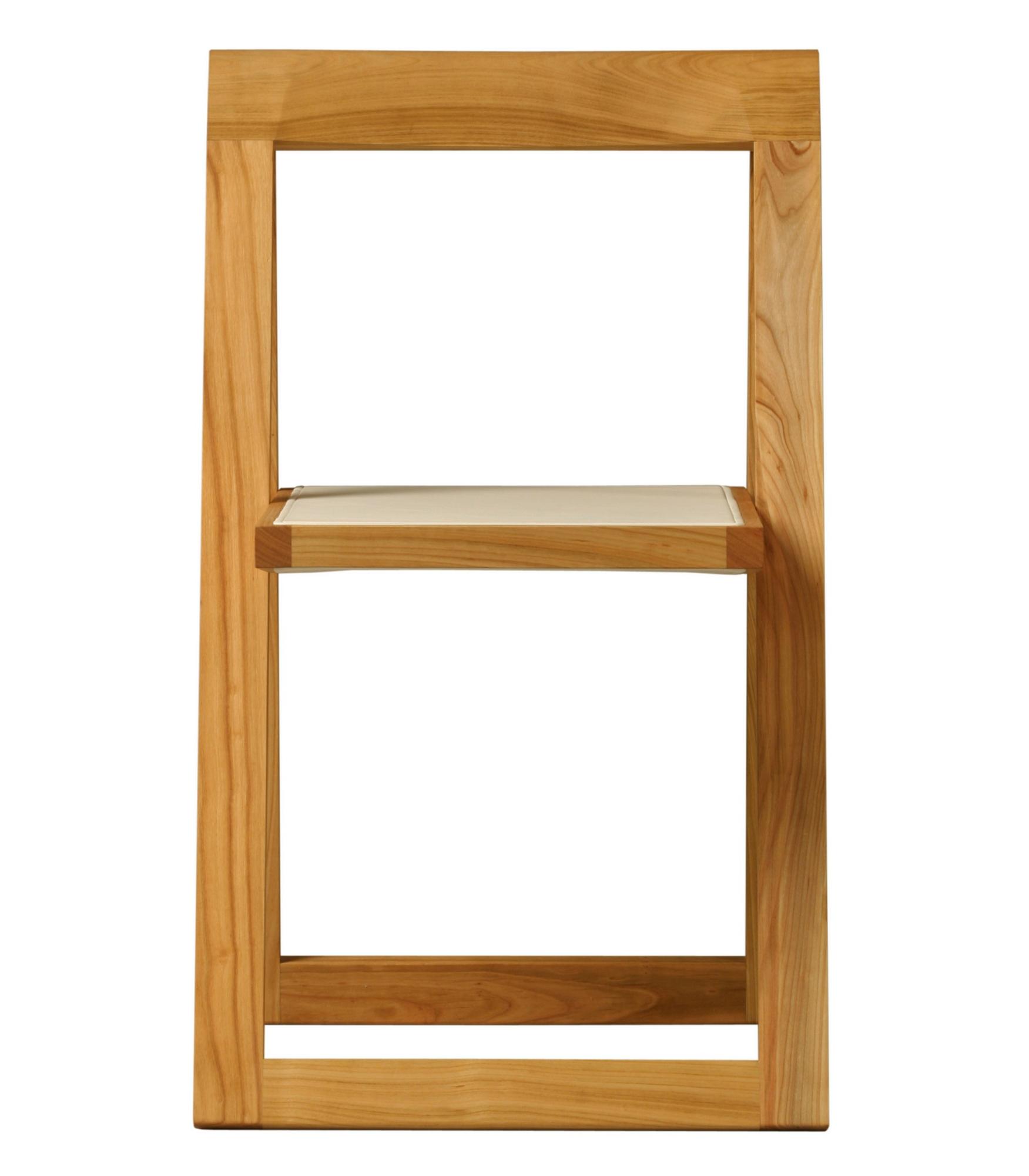 Ciak Natural Wood Folding Chair