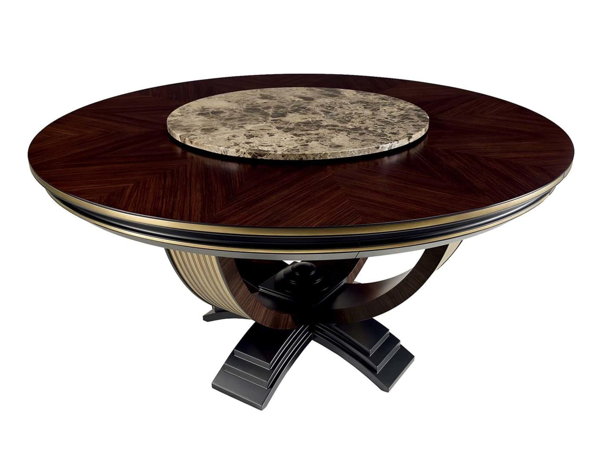 Round Dining Table | Configuration: With Lazy Susan Round Dining Table | Configuration: With Lazy Susan