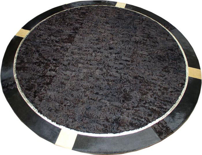 Round Svakara Fur Rug | Size: Ø 300 cm