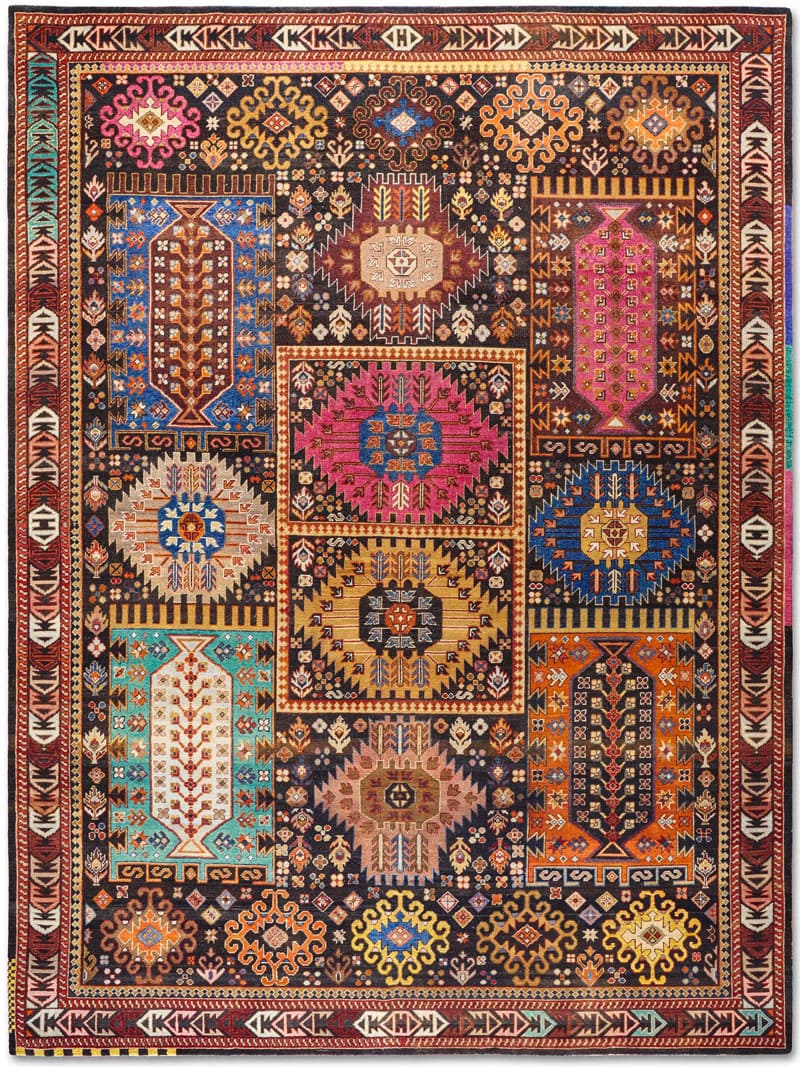 Original Natural Black Rug