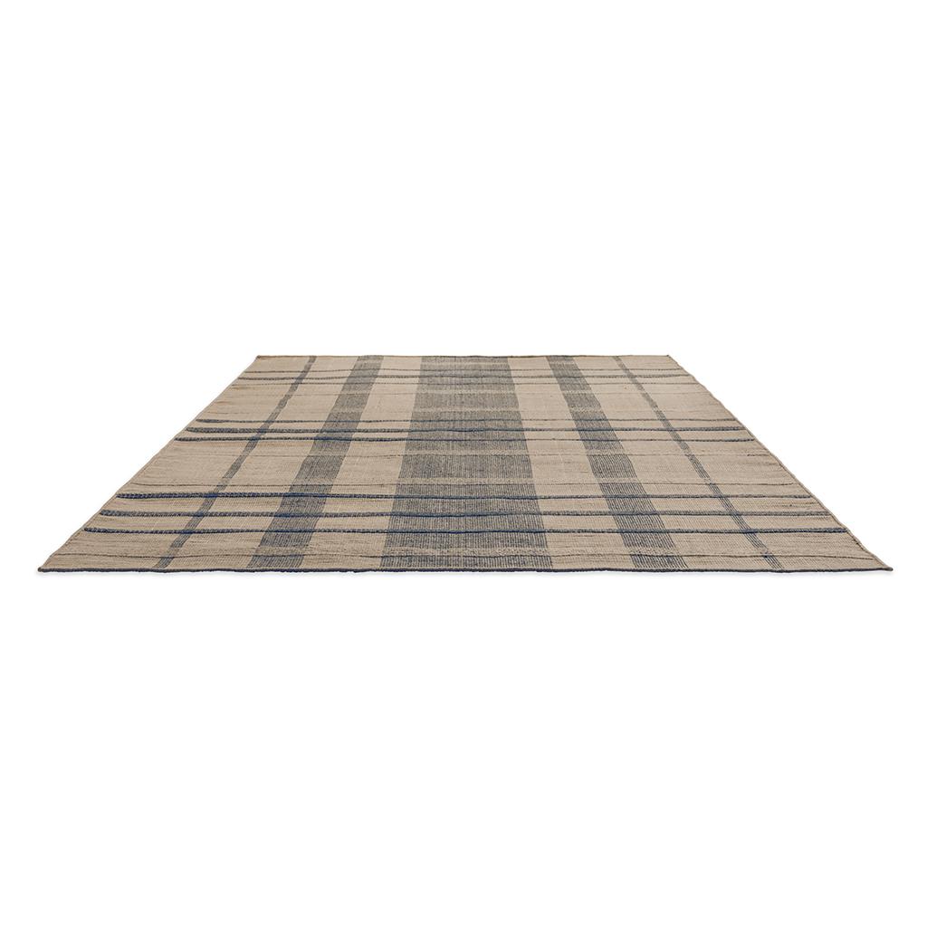 Zona Denim Check Outdoor Rug | Size: 200 × 280 cm