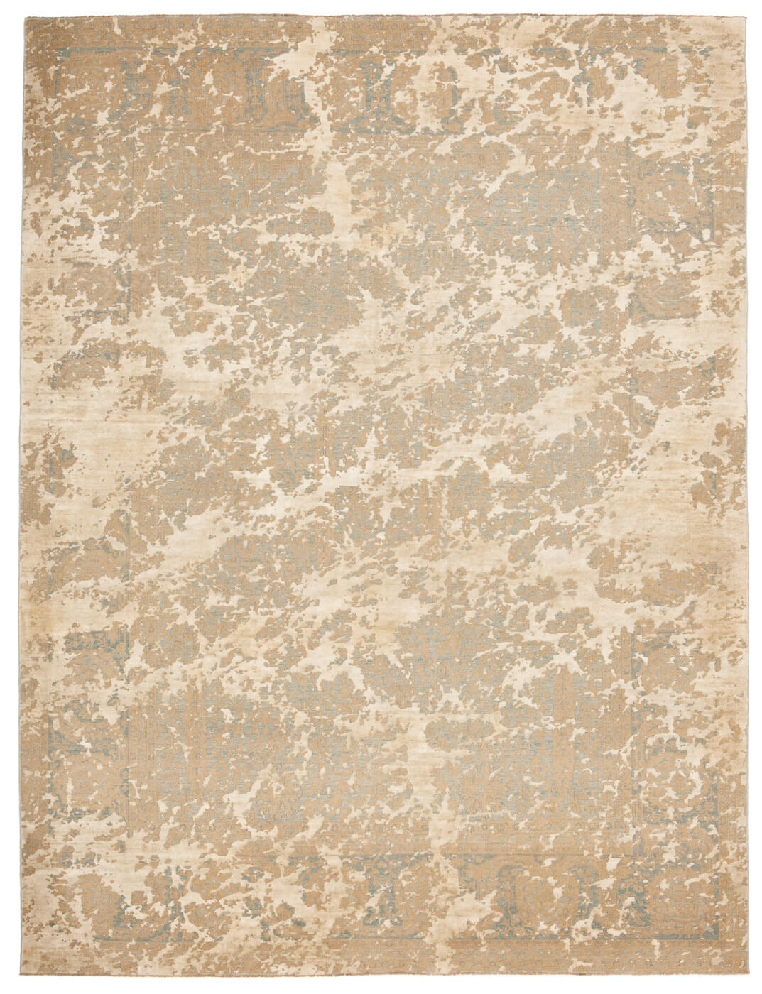 Tabriz Wooster Double Sky Silk Rug | Size: 250 × 300 cm