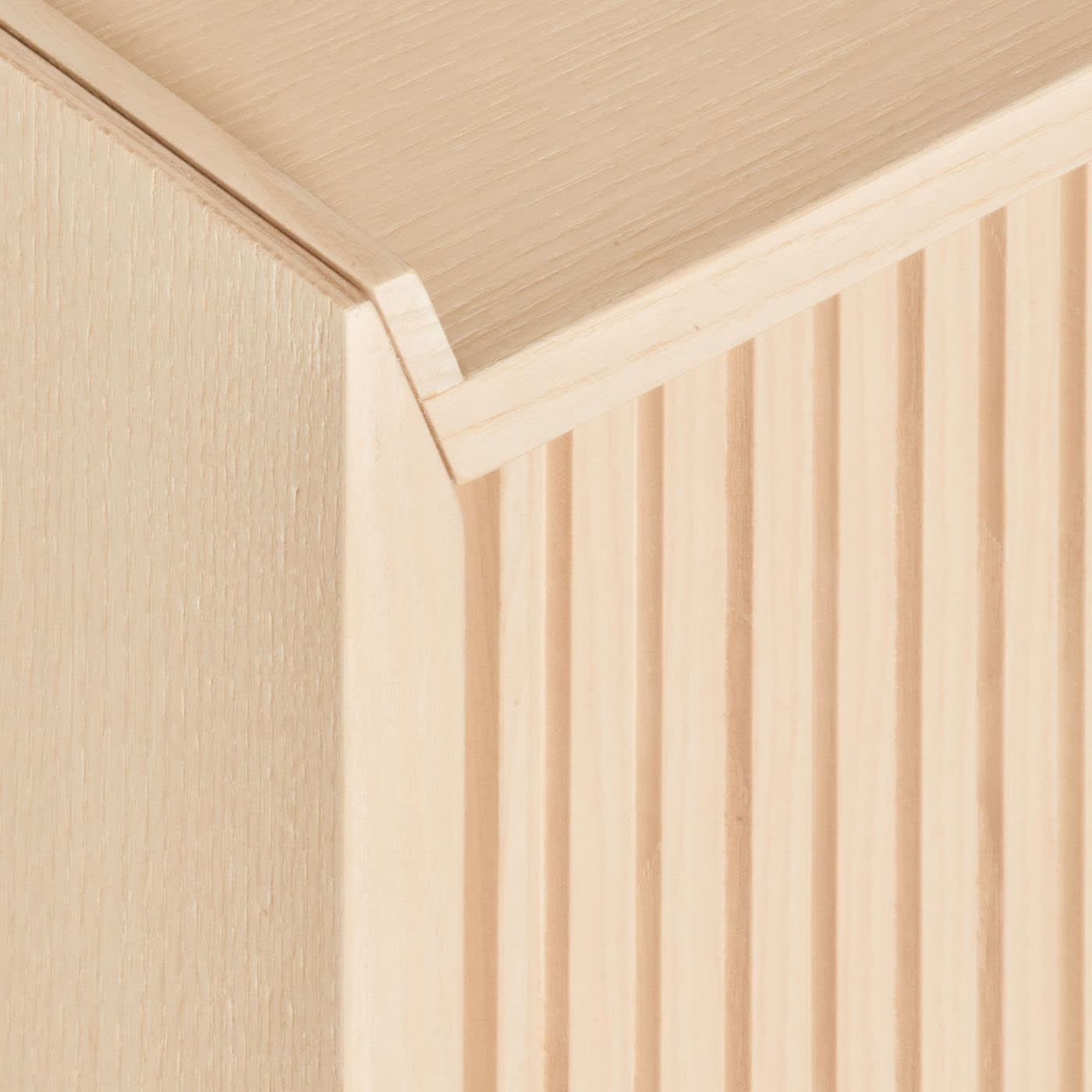 Sipario Natural 3-Doors Sideboard | Dimensions: Height 78 cm