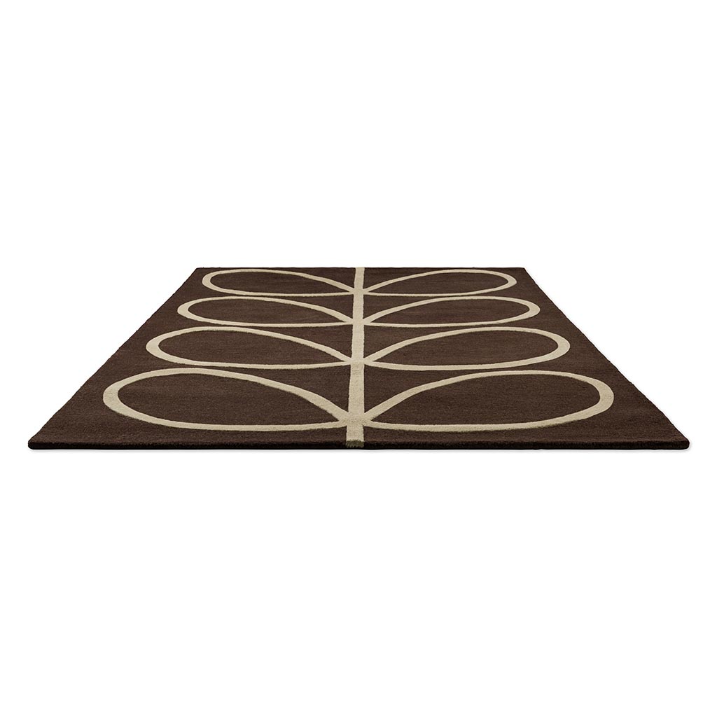 Giant Linear Stem Walnut Premium Rug