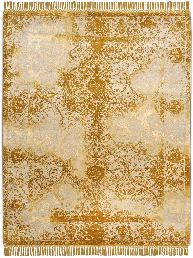 Gold Rug | Size: 183 × 274 cm