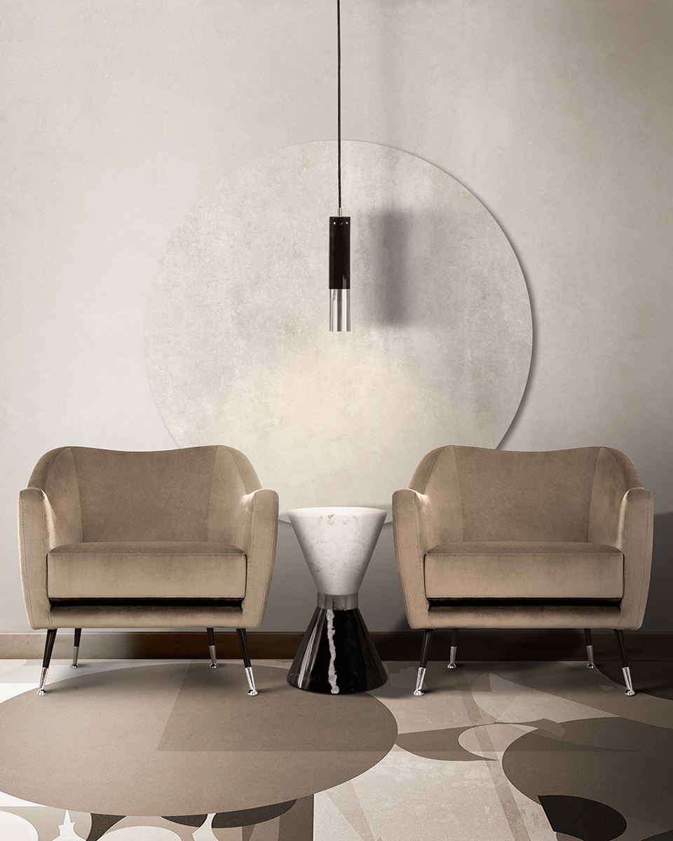 Modernist Suspension Lamp - 8