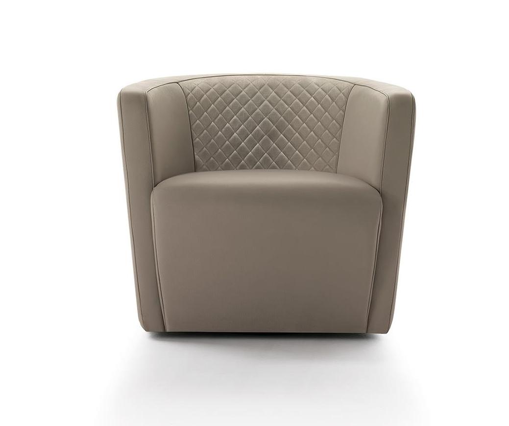 Geometric Comfort Armchair