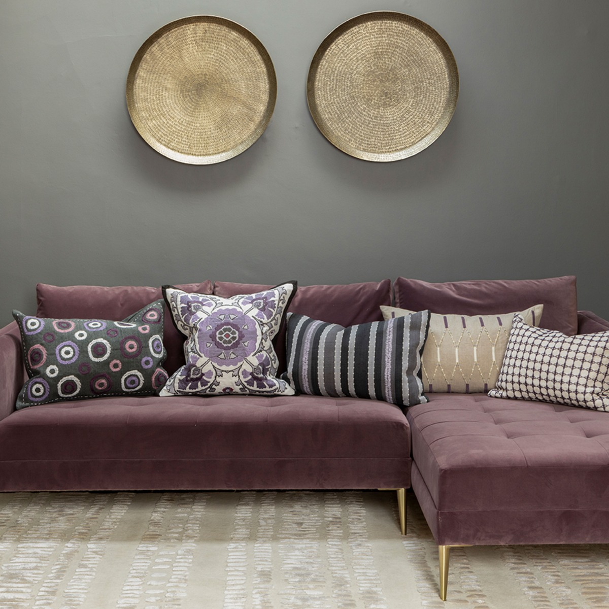 Zafora - Heather Cushion